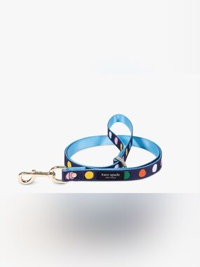 kate spade Watercolor Dot Pet Leash S/M